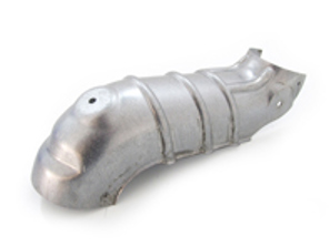 Exhaust Muffler Heat shield. Porsche 993 Turbo - 99311121152, 99311121252, 99311121253, 99311121153