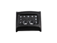 Front bumper guard, Satin black. Porsche 964 US spec. - 9645051570001C