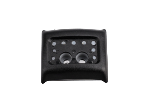 Protection de pare-chocs avant, noir satiné. Porsche 964 spécifications américaines. - 9645051570001C