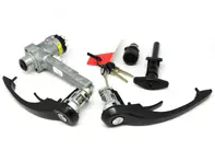 Juego completo de cerraduras de puertas, encendido, capó y guantera. Porsche 911 1965-89 - 91153890113, 91153890114