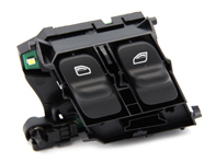 Window switch, Drivers side. Porsche 997 / 987 Boxster / 987C Cayman 2006>> LHD - 99761315105A05, 99761315105, 99761315104A05, 99761315104