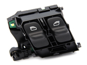 Commutateur de fenêtre, côté conducteur. Porsche 997 / 987 Boxster / 987C Cayman 2006>> LHD - 99761315105A05, 99761315105, 99761315104A05, 99761315104