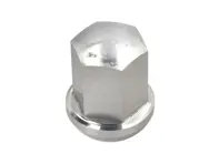 Radmutter Silber. Porsche 911 / 964 / 993 / 944 / 968 / 928 / 924 - 99918200102, 99918200341 - 9210100S, 1660400200