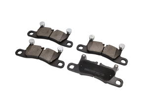 Bremsbeläge, hinten. Porsche 958 Cayenne - 95835293900, 958.352.939.00, 37788, PAA698451A