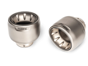 Akrapovic Endrohrset (Titan) für Porsche 718 Cayman GT4 / Spyder - OPF/GPF 2020>> - 982251188C, 982251187AH