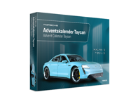 Porsche Taycan im Maßstab 1:24, Adventskalender