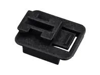 6 pin connector housing base. Porsche 911 / 964 / 924S / 928 / 944 S2 / 968 - 91161286801, 91161286702