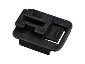 6 pin connector housing base. Porsche 911 / 964 / 924S / 928 / 944 S2 / 968 - 91161286801, 91161286702