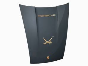 Art mural du capot 911 - Porsche Sansibar