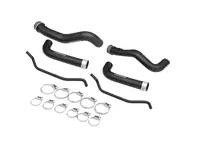 Kit de tuyaux de refroidissement d'eau pour radiateur avant. Porsche 996 Turbo 2001-2005 - 99610662574, 99610662578, 99610662579, 99610662674, 99610662677, 99610662678, 99610680216, 99610662174, 99610662178, 99610662179, 99610613775, 99610613777, 99610613778, 99610613878, 99610613874, 99610613883, 99951255200, 99951255201, 99610680215, 99951258509, 99610663873, 99610663875, 99610663876, 99610663973, 99610663975, 99610663976, 99610680217, 99951255100, 99951255101