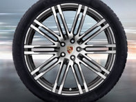 Cerchio anteriore in lega da 21' 911 Turbo Design per Porsche Macan >>2018 - 95B601025EN0C6, 95B601025TOC6