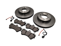 Front brake pads and brake disc package. Porsche Cayenne 957 3.6ltr / Diesel - 95535140141, 95535140241, 95535193908, 95561236502