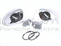 Teardrop mirrors kit. Porsche 964 / 993 - 96562490101, 96473190101, 96473190100