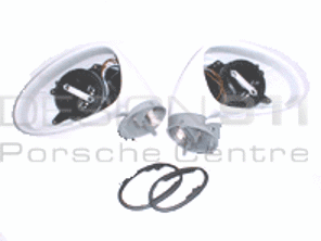 Kit de miroirs en forme de larme. Porsche 964 / 993 - 96562490101, 96473190101, 96473190100