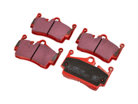 EBC RED Brake Pads 'Road' Rear. Porsche 987 Boxster / 987 Cayman - 98735293901, 98735293903 - DP 31920C, DP31920C, DP-31920C
