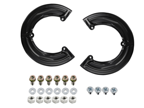 Abdeckplatten-Satz für die hinteren Bremsscheiben. Porsche 964 C2/C4 (1989–1993) - 96435280101, 90011910103, 90015100603, 90091001001, 90026904701