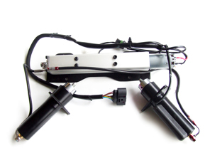 Antriebsmechanismus des Heckspoilers. Porsche 997.2 Turbo COUPE - 99751211102, 99751211104