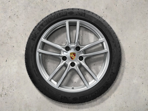 Cerchi in lega da 20" Cayenne Sport Design e pneumatici invernali originali Porsche - 9Y0044603A, 9Y0044633A