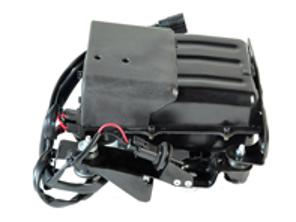 Kompressor zur Niveauregulierung der Luftfederung. Porsche 970 Panamera 2010-16 - 97035815113, 97035815112, 97035815109, 97035815108, 97035815107, 97035815111, 97035815110, 97035815114