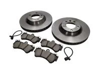 Pack plaquettes et disques de frein avant. Porsche Cayenne 958 3,0 L Diesel / 3,6 L Essence - 95535140151, 95535140251, 95835193930, 95861236500