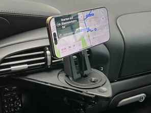 Smartphone holder and charger. Porsche 996 2001-05 - 9965521830001C, 9965521830201C, 9965521840001C, 99655295800, 99655295801