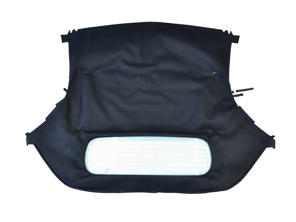Capote cabriolet avec amélioration de la lunette arrière en verre. Porsche 986 Boxster - 986561151, 986561108, 986561155, 98656191505151, 98656191505152, 98656191505153, 98656191505155, 98656191505302, 98656191505154, 98656191503A10, 98656191503C50, 98656191503G10