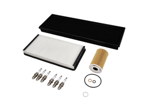 Kit d'entretien pour Porsche 996 Turbo 3.6L : huile, filtres à air, bougies d'allumage et plus encore - 90012310630, 99610722560, 99611013171, 99657221902, 99917019590