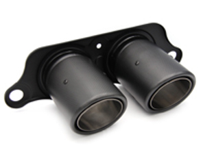 DesignTek Sortie d'échappement en fibre de carbone Porsche 991 GT3 - 99111125390, 99111125393, 99111125391