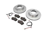 REAR Brake Pads and Brake Disc Package for Porsche Boxster 986 2.5L / 2.7L 1997-04