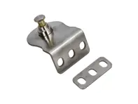 Brey Krause  Tunnel Side Seat Belt Anchor. Porsche 911 / 968 / 944 - R9005, R-9005