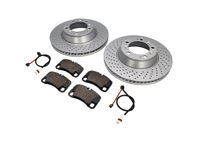 REAR Brake Pads and Brake Disc Package Porsche 997 3.6L C2