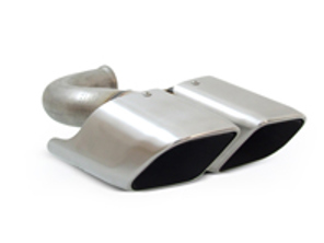 Exhaust tail pipe. Porsche 958 Cayenne >>2014 - 95811125170, 95811125270