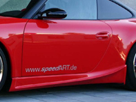 Side sill SpeedArt GT. Porsche 997.1 C2 / C2S 2005-08 - P97110021, P97.110.021