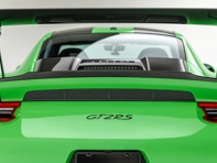 Rear decklid spoiler in high gloss carbon fibre. Porsche 991.2 GT2 RS