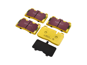Pastillas de freno EBC AMARILLAS 'Fast Road' delanteras. Porsche Macan 2.0 - 8R0698151H, 9A769815100, PAC698151 - DP42168R