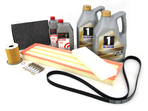 Service Wartungskit für Porsche 991 Turbo / Turbo S ohne PDCC - 9A135908103, 00004330121, 90012310630, 0PB115466, 99157237100, 9P1819631, 99917022890, 0PB903137A, 99111013070, 00004330521, 00004330119, 9917023690, 0242240637, 157717, 153669