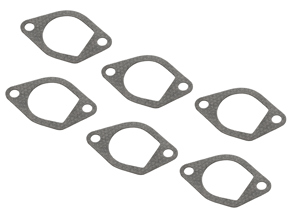 Inlet manifold gasket, SET OF 6. Porsche 911 1974-83 - 93011019712, 71-24706-20, 93011019716, 93011019701, 91111019201 - 516-001, 71-24706-20