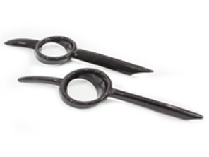 Nebelscheinwerferabdeckungen, Carbon. Porsche 987C Cayman - 98750570000