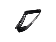 Rahmen für hintere 1/4-Panel-Entlüftung - Satinschwarz - für Porsche 987-2 Boxster Spyder 2011-2012 - 98750474903, 9875047490301C, 98750475003, 9875047500301C