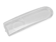Front fog lamp lens, CLEAR. Porsche 993 1994-97 - 99363108100, 99363108200