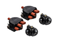 Distributor cap and rotor arm kit. Porsche 928 S4 / 928 GT / 928 GTS - 92860221101, 92860221300 - 1235522395, 1234332386