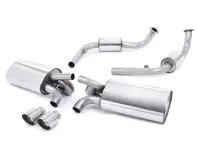 Milltek Sportauspuffschalldämpfer / Cat Back Resonated (leiser) Porsche 987 Gen2 Boxster S / Cayman S - 98711311731, 98711311732, 98711313131, 98711313132, 98711311831, 98711311832, 98711313231, 98711313232, 98711351130, 98711351131, 987113511BX, 987113511DX, 98711351230, 98711351231, 987113512BX, 987113512DX - SSXPO114