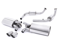 Milltek Sportuitlaatdemper / Cat Back Resonated (Stiller) Porsche 987 Gen2 Boxster S / Cayman S - 98711311731, 98711311732, 98711313131, 98711313132, 98711311831, 98711311832, 98711313231, 98711313232, 98711351130, 98711351131, 987113511BX, 987113511DX, 98711351230, 98711351231, 987113512BX, 987113512DX - SSXPO114