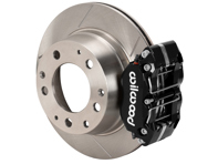 Rear brake Dynapro-P caliper and rotor kit with vented and slotted discs. Porsche 911 1969-83 Wilwood - 90135204114, 91135290700, 91135290800 - 140-17002, 140-17002-R, 140-17002-Y