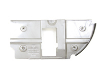 Exhaust muffler heat shield. Porsche 996 Turbo / 997 Turbo - 99611120772, 99611120771, 99611120872, 99611120871