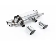 Milltek Sports Exhaust Rear Silencer (PSE) With GT-115 Polished Tips. Porsche 991.2 3.0L T / S / GTS 2015-19 - 9P1251053A, 9P1251053C, 9P1251053B, 9P1251053D - SSXPO198
