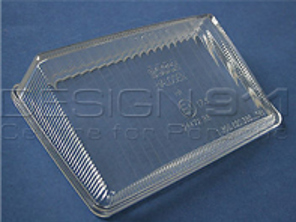 Drive lamp lens. Porsche 928 - 92863192700, 92863192800