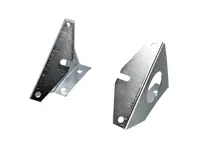 Kit d'installation de support de plaque d'immatriculation. Porsche 912/911 1965-73 - 90170105124, 90170105125