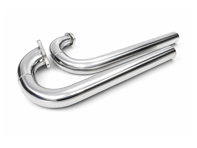 Sebring Exhaust J-Tube Pair – Fully Polished. Porsche 356 & 912 - PCG21190000, PCG21190100