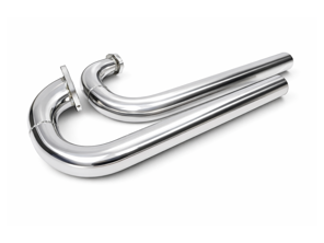 Sebring Exhaust J-Tube Pair – Fully Polished. Porsche 356 & 912 - PCG21190000, PCG21190100